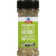 McCormick Gluten Free Garlic, Herb and Black Pepper and Sea Salt All Purpose Seasoning, 4.37 oz Bottle