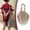 D, variant on Reusable Cotton Mesh Produce Shopping Bags Washable Grocery Net Portable Fruit and Vegetable Cotton String Bags Long Handle Net Tote Organizer