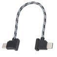 thumbnail image 4 of M Buder Cable de Datos Tipo C a Tipo C de 15 cm en Ángulo Recto para Controlador Remoto DJI Mavic Air 2, Mini 2, Osmo Pocket, Alta Velocidad y Conexión Estable, 4 of 9