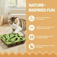 thumbnail image 6 of Cat scratch puzzle box,11" Cat toy ball track,Felt Maze Box Kittern Toys Pet Cat Games Self Play Fun Exercise Hide Seek Moving Cat Toy for Bored Cats Encourages Hunting Instincts,3 balls, 6 of 8