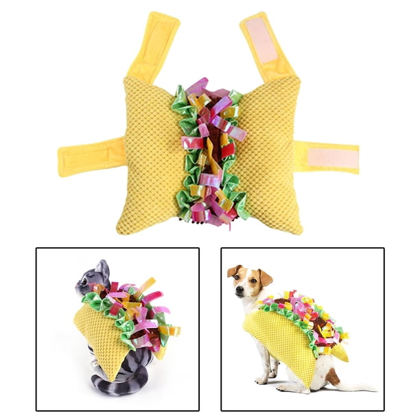 Disfraz de perro caliente para mascotas Disfraces para perros Gato Halloween Navidad Cosplay Ropa divertida para trajes de Halloween M Salvador Traje de perros