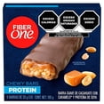thumbnail image 1 of Barras suaves Fiber One de cacahuate con caramelo y proteína de soya 165 g, 1 of 4