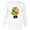White, variant on Disney José Carioca Three Caballeros Trip Matching Big Face - Long Sleeve T-Shirt for Men - Customized-Athletic Heather