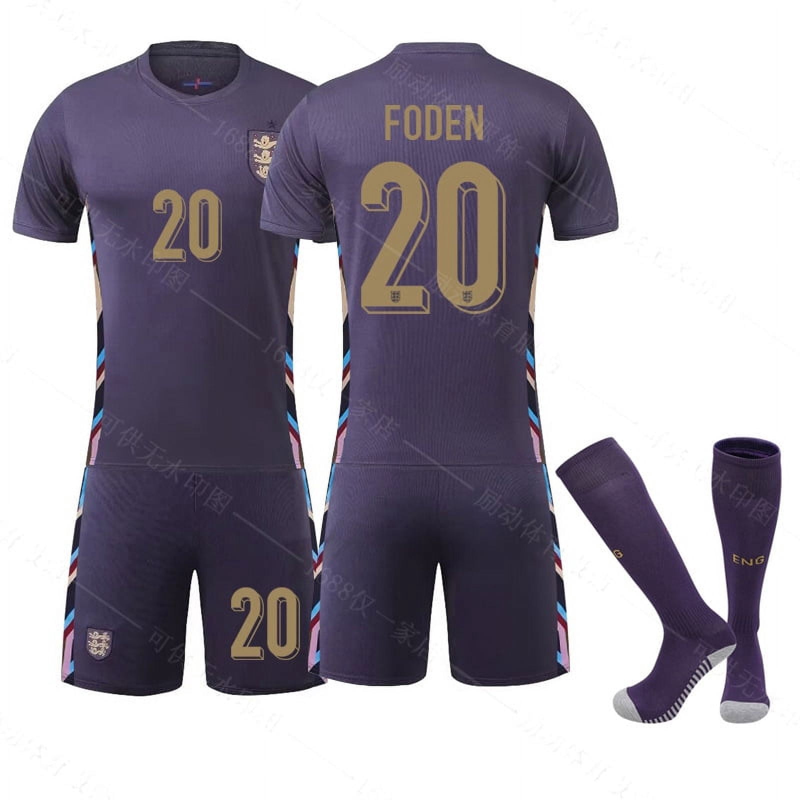 ウェア ENGLAND AWAY jersey #10 BELLINGHAM European Cup 2024 England Away Jersey No. 9 Kane & No. 10