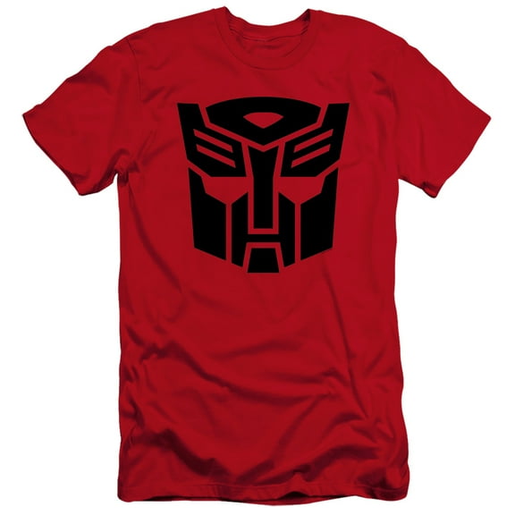 Transformers Autobot HBO S/S Adult 30/1 T-Shirt Red