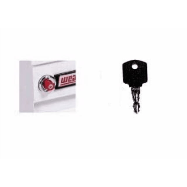 Weather Guard Tool Box Lock 7748-80 Single Replacement Lock; Fits Aluminum Chest Boxes; Key Code K780