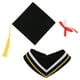thumbnail image 1 of ColoMX Vestido de vestir de graduación Vestido de peluche y gorra con traje de vestir de graduación de desplazamiento, 1 of 7