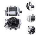 thumbnail image 6 of figatia Radiator Cooling Fan Oil Karts Replacement Motocross Parts 250cc Quad Water Radiator Fan Motorcycle Cooling Fan A and B, 6 of 8
