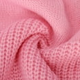 thumbnail image 6 of HAPIMO Women's Long Sleeve Sweater Casual Turtleneck Chunky Knit Loose Oversized Pullover Winter Solid Jumper Tops Teen Girls Clothes Pink XL, 6 of 6