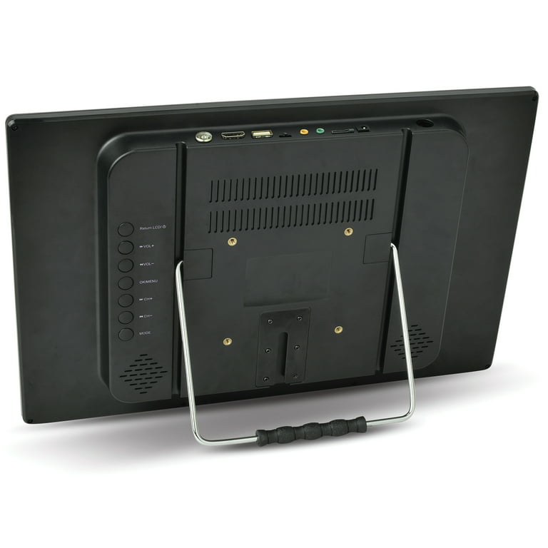 14 Portable LED TV | USB, SD, HDMI | 12 Volt AC/DC, Rechargeable Battery,  Radio