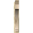 thumbnail image 2 of Ekena Millwork 6"W x 28"D x 36"H Imperial Rough Sawn Traditional Outlooker, Douglas Fir, 2 of 4