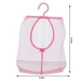 thumbnail image 3 of Wovilon Laundry Basket Bathroom Wall Hanging Laundry Basket Dirty Clothes Basket Folding Dirty Clothes Sundries Storage Bag, 3 of 8