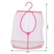 thumbnail image 3 of Cesto para ropa sucia colgante de color rosa, bolsa de almacenamiento para el baño, cesto plegable, bolsa de malla colgante para dormitorios para tazas, 3 of 8