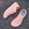 thumbnail image 7 of Barefoot Shoes for Women Mesh Wide Toe Zero Drop Minimalist Sneakers Breathable Comfortable Lightweight Walking Shoes 7.5 Wide,Pink, 7 of 7