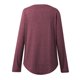 thumbnail image 4 of MHFRRA Camisa de Manga Larga con Cuello En V y Botones para Mujer, Blusa Informal para Otoño e Invierno, Cómoda, de Tela Suave, Elegante, para Uso Diario. Vino, 4 of 7