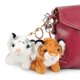 thumbnail image 1 of Baby Tiger Pendant Keychain Zodiac Tiger Keyring Doll Plush Toy Bags A, 1 of 5