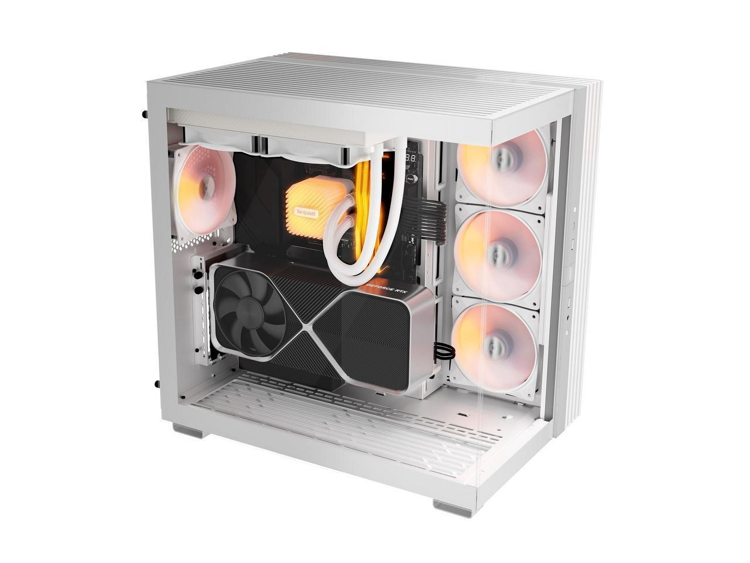 be quiet! LIGHT BASE 600 LX White ABS / Steel / Tempered Glass ATX Mid Tower Case