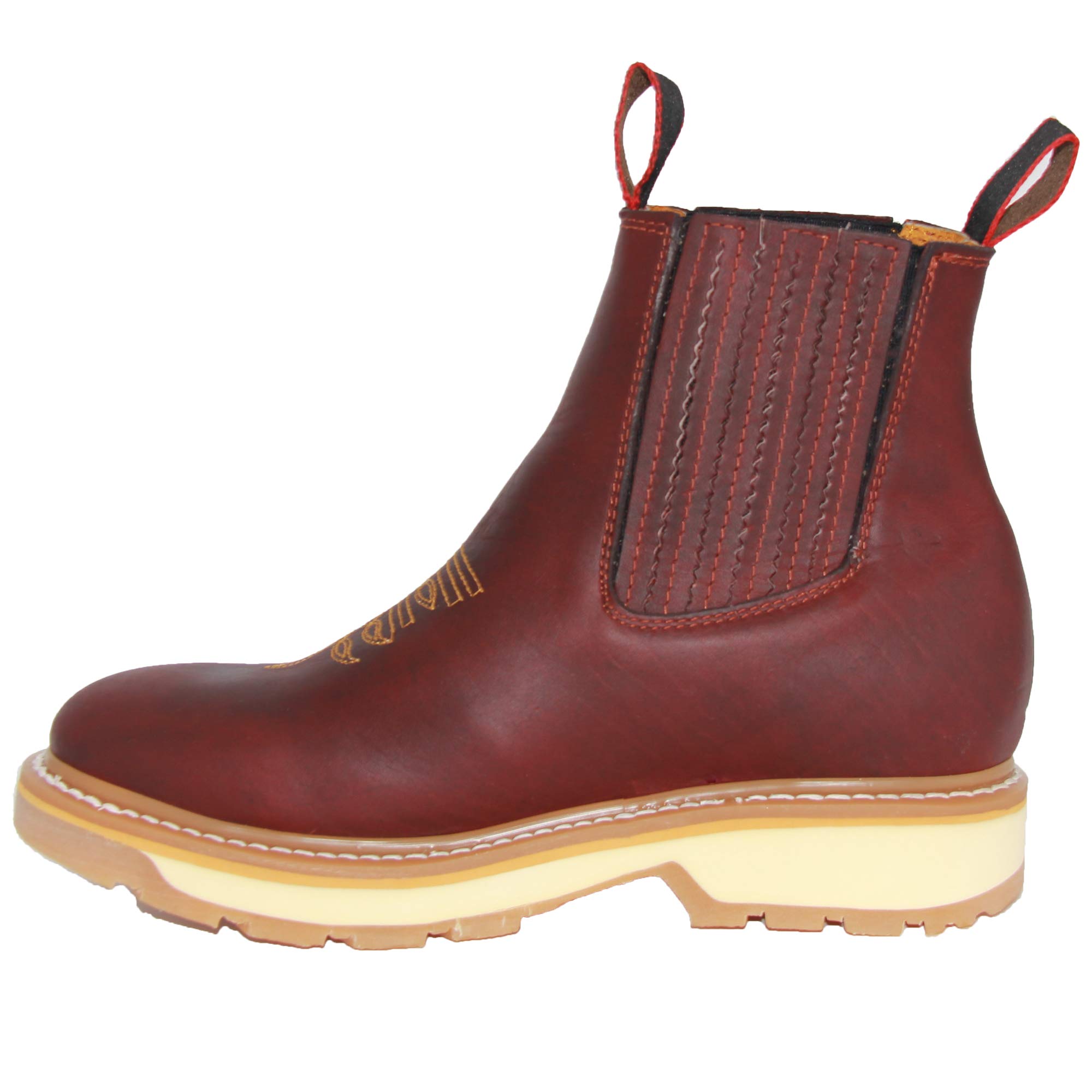 The Western Shops Leather Short Ankle Soft Toe Work Boot - image 2 of 4