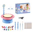 thumbnail image 2 of EIMELI BuleStore DIY Handmade Creative Soft Slime Electric Pottery Wheel Art Craft Kit Machine, 2 of 6
