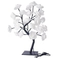 thumbnail image 2 of Lámpara de mesa con luces LED para árbol de rosas y flores, hada bonsái, USB, para decoración, festivales y fiestas. Rosa blanca, 2 of 9
