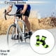 thumbnail image 2 of Calcetines de ciclismo anti-fricción m calcetines de bicicleta al aire libre verdes, negros unisex 1 par con diseño de cuadros y reflectantes, 2 of 6
