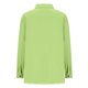 thumbnail image 5 of Blusa de manga larga con cuello vuelto, bolsillos y botones, estilo cárdigan, de poliéster, de color liso, a la moda, para mujer, 5 of 6
