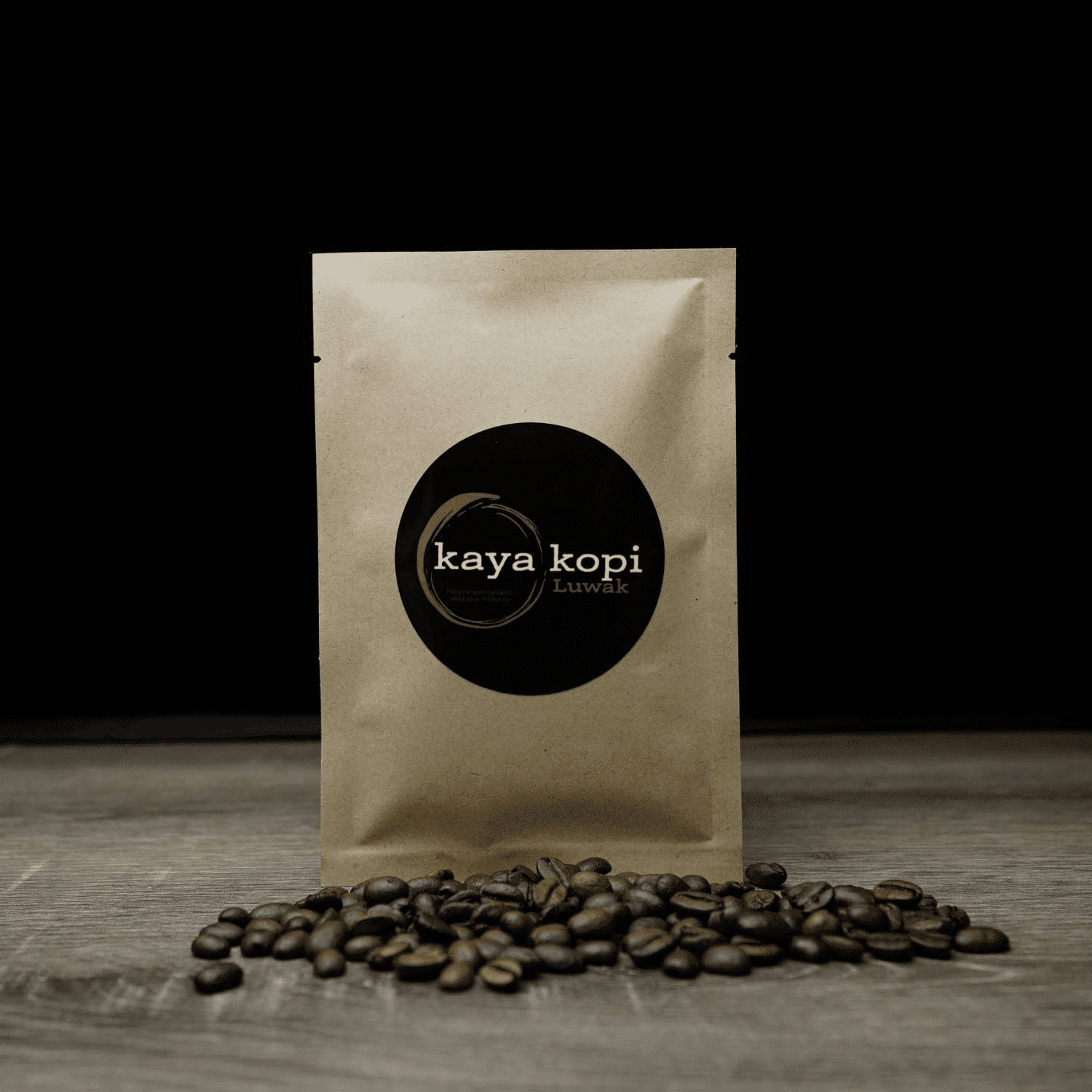 Premium Kaya Kopi Luwak From Indonesia Wild Palm Civets Arabica Coffee Beans, 16 Ounce