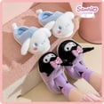 thumbnail image 2 of Zapatillas de algodón Sanrio Kuromi con dibujos animados de Melody Kt Cinnamoroll para otoño e invierno, cálidas para mujer, para el hogar, para padres e hijos, 2 of 5