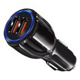 thumbnail image 2 of Cargador de coche USB, adaptador de cargador de coche, cargador de coche con encendedor de cigarrillos doble, cargador de coche, máxima confiabilidad, 2 of 9