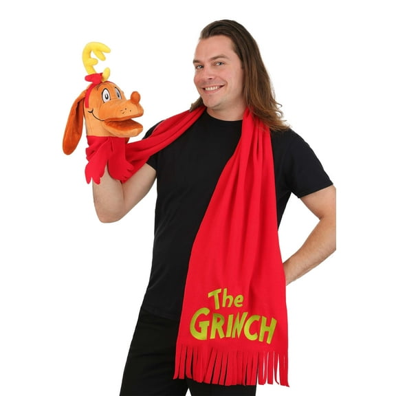 Dr. Seuss Max the Dog Red Costume Scarf