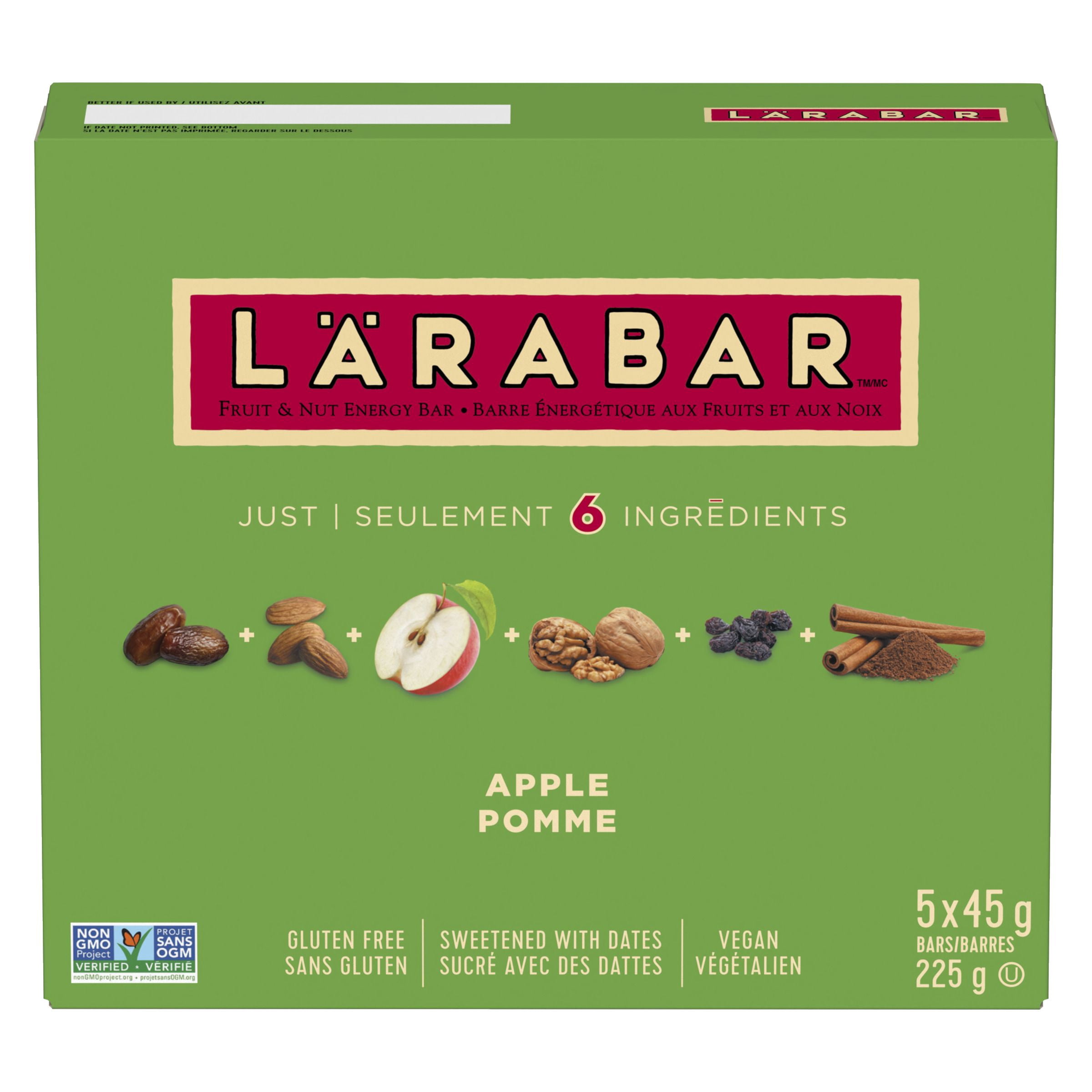 Lärabar Pomme 5 ct 225.000g