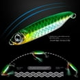 thumbnail image 3 of Durable Electroplated Floating Minnow Baits Red Green 7g 10g Spinning Baits Fishing Tackle Fishing Lure Metal Jig Lure RED 10G, 3 of 8