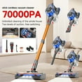 thumbnail image 5 of Cord and Cordless Vacuum Cleaner for Home, MAX 70Kpa Stick Vacuums Lightweight, Some Have with Detachable Battery Display, Max 45Mins Runtime, 8in 1 Handheld Vacuum for Hardfloor  Carpets Pet Hair., 5 of 13