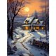 thumbnail image 1 of 5D DIY Kit Pueblo Invierno Del 30x40cm, 1 of 9