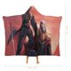 thumbnail image 2 of Blade Manta Capa con Capucha Anti-Bolitas, Manta de Lana Ártica Suave, Manta Portátil de Felpa Ligera y Lujosa, Poncho para Siesta en Casa y Oficina, 100*130cm, 2 of 6