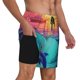 thumbnail image 2 of Balery Hawaiian Island Dolphin Bañador para hombre, shorts de playa de secado rápido con entrepierna y forro de compresión-XX-Large, 2 of 6