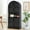 71" Black, variant on LEFHDA 6-Tier Arched Storage Cabinet with Drawer, Cabinet with Doors and Countertop, Arched Bookcase with Storage, Kitchen Pantry Cabinet, Wooden Storage Cabinet for Living Room