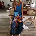 thumbnail image 3 of Octopus in The Mysterious Ocean Sleeveless Dress Women's Luxury Party Dress Birthday Dresses for Women, 3 of 7