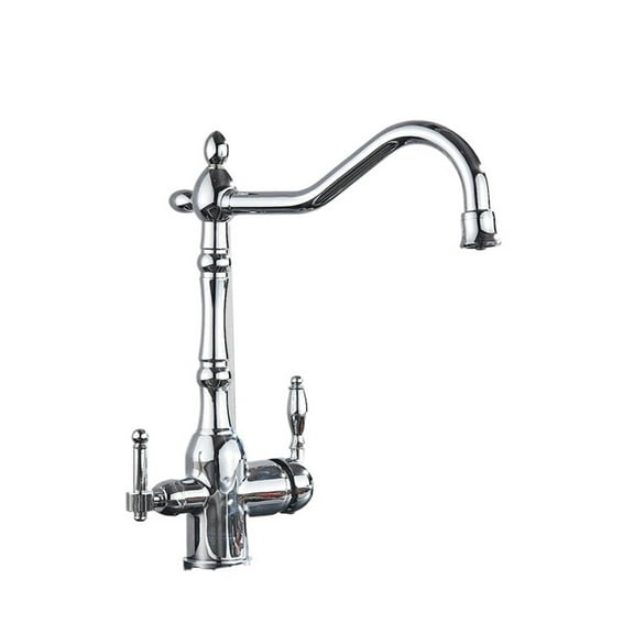Kitchen Purify Faucets Gold Mixer Tap, Cold And Hot 360 Rotation With Water Purification Features Kitchen Crane Tap ,Versatile Features