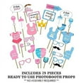 thumbnail image 5 of Party Propz Baby Shower Props for Photoshoot, Photo Booth, Decorations 29Pcs, Sticks Attached for Mom to Be Shoot, Maternity Shoot, Photography Or Pregnancy Favors for Babyshower Items,Prop Materials, 5 of 5