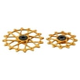 thumbnail image 3 of Lefu 2pcs Bike Rear Derailleur Pulley Wheels 12T+16T pottery Ball Bearing for Sram, 3 of 9