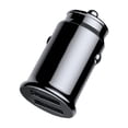 thumbnail image 4 of Moyic Cabezal de carga del vehículo USBCarga del teléfono Rápido Doble USB Pots 6 Sistema inteligente para automóvil, automóvil de Negro 10piezas, 4 of 6