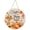 6in, variant on Fall for Jesus He Never Leaves Round Wooden Hanging Sign, Christian Fall Pumpkin Sunflower Door Decor, Religious Farmhouse Wall Plaque for Front Door Porch Decor