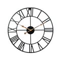 thumbnail image 1 of Silent Indoor Outdoor Wall Clock, Retro Round Decorative Roman Numeral Wall Clocks for Living Room,Kitchen,Bedroom,Patio, 1 of 5