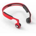 thumbnail image 6 of Lian LifeStyle Premium Bone Conduction Headphones Lightweight & Waterproof w/Mic & Bluetooth. Wireless Over Ear Headset for Adults and Kids, Suitable for Sports, Gaming, Travel, Office (Black w/Red), 6 of 9