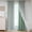 Aqua-52"W x 72"L (Pack of 2), variant on Blush Pink 52"W x 84"L (Pack of 2) Blackout Double Layer Pom Sheer Overlay Window Curtains