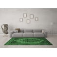 thumbnail image 3 of Ahgly Company Indoor Rectangle Persian Emerald Green Traditional Area Rugs, 5' x 7', 3 of 4
