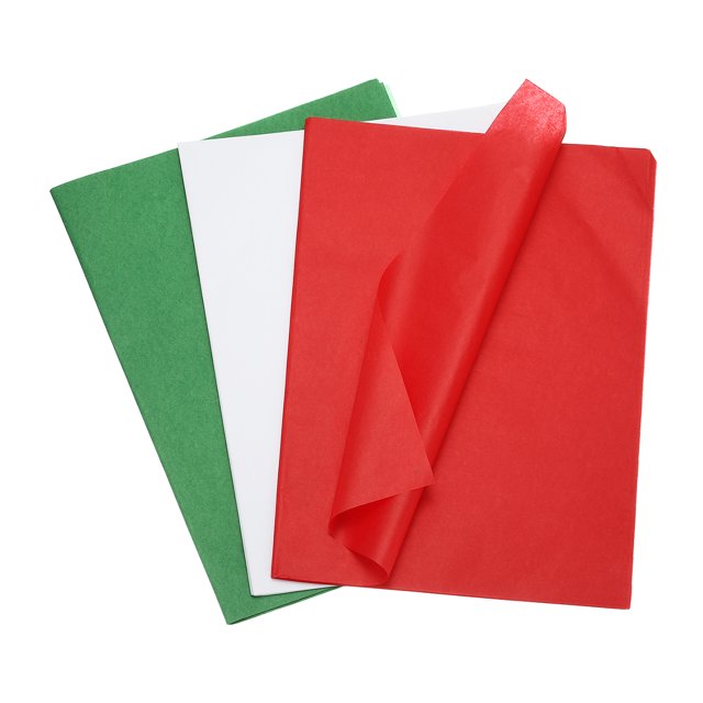 Uxcell 120 Hojas de Papel de Seda de Colores para Regalos, 19.7x13.8" Papel de Envoltura de Colores Asortidos