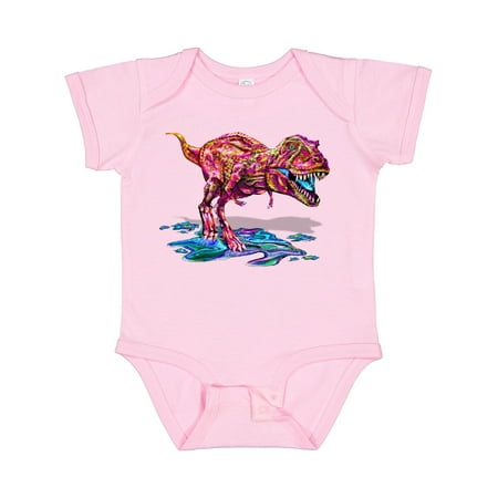 

Inktastic Colorful T-Rex Gift Baby Boy or Baby Girl Bodysuit