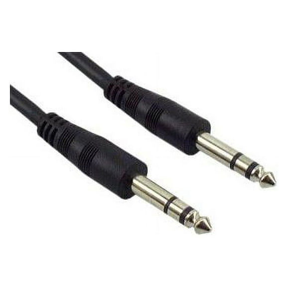 IEC M7415-100 "1/4"" Stereo Male to 1/4"" Stereo Male Audio Cable 100'"